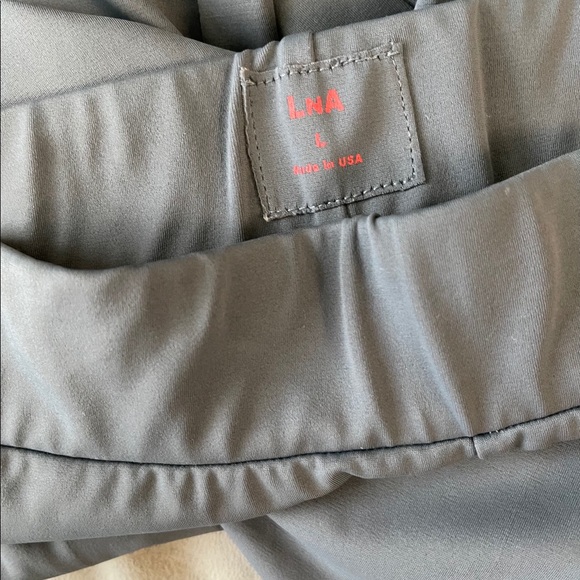 LNA Grey Zipper Leggings - Picture 6 of 6